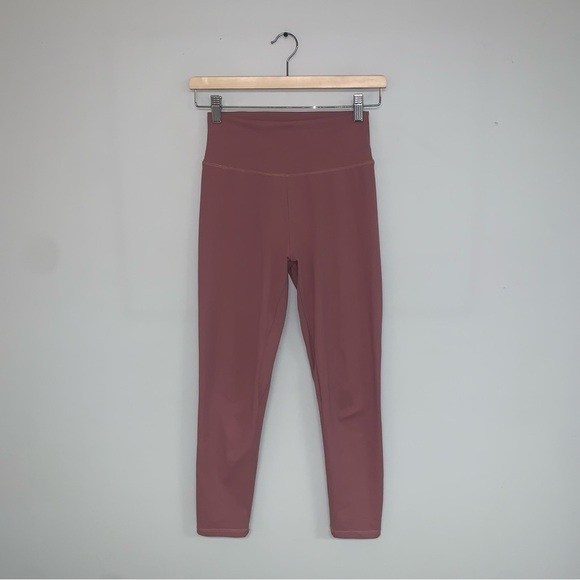P’tula Leggings Size Medium Ash Rose The Taylor  Stay True High Waisted 23” Crop - Picture 2 of 10